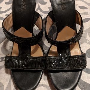 MK embellished heels